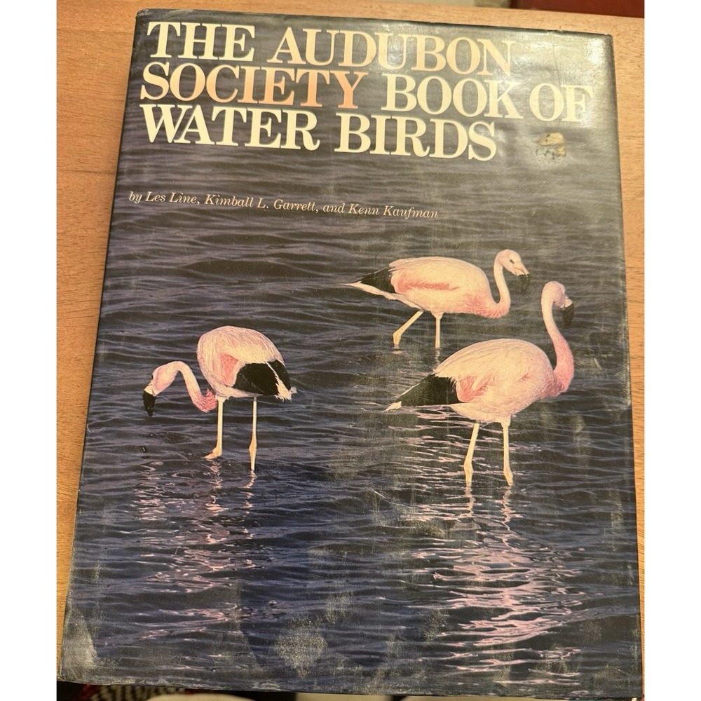 Audubon Society Book of Water Birds 1987 Abrams Les Line
